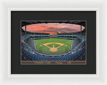 Load image into Gallery viewer, Comiskey Park 1928 - Framed Print
