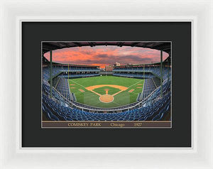 Comiskey Park 1928 - Framed Print