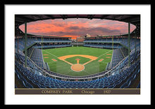 Load image into Gallery viewer, Comiskey Park 1928 - Framed Print
