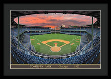 Load image into Gallery viewer, Comiskey Park 1928 - Framed Print
