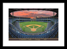 Load image into Gallery viewer, Comiskey Park 1928 - Framed Print
