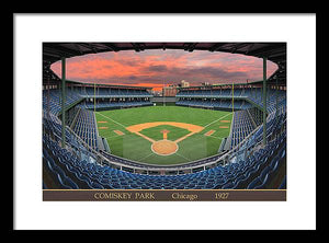 Comiskey Park 1928 - Framed Print