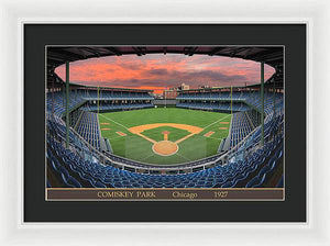 Comiskey Park 1928 - Framed Print