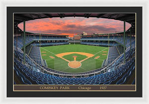 Comiskey Park 1928 - Framed Print