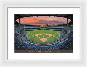 Comiskey Park 1928 - Framed Print