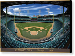 Comiskey Park 1948 - Canvas Print