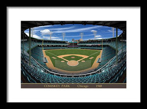 Comiskey Park 1948 - Framed Print