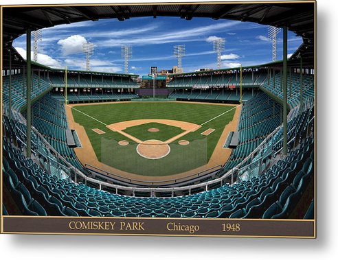 Comiskey Park 1948 - Metal Print