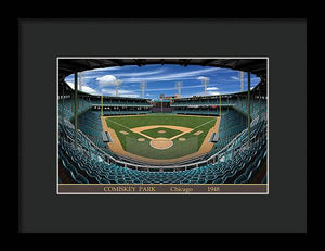 Comiskey Park 1948 - Framed Print