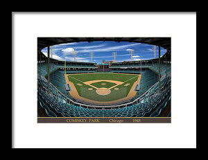 Comiskey Park 1948 - Framed Print