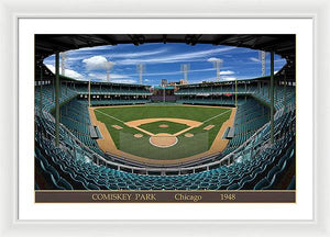 Comiskey Park 1948 - Framed Print