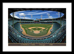 Comiskey Park 1948 - Framed Print