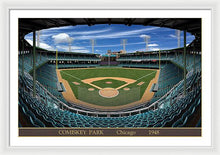 Load image into Gallery viewer, Comiskey Park 1948 - Framed Print
