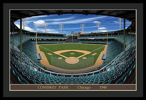 Comiskey Park 1948 - Framed Print