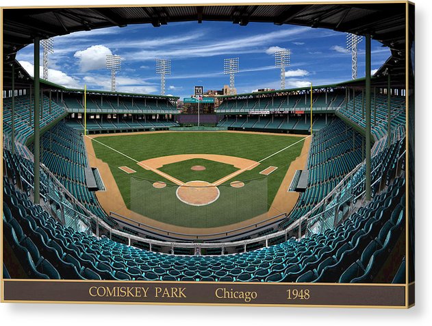 Comiskey Park 1948 - Acrylic Print