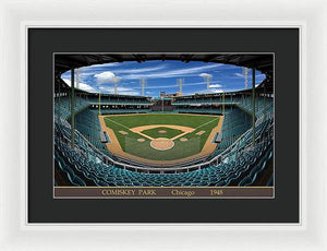 Comiskey Park 1948 - Framed Print