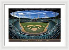 Load image into Gallery viewer, Comiskey Park 1948 - Framed Print
