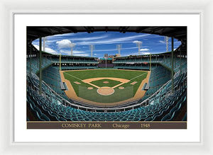 Comiskey Park 1948 - Framed Print