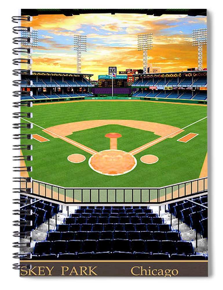 Comiskey Park 1948 - Spiral Notebook