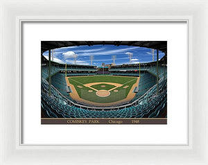 Comiskey Park 1948 - Framed Print