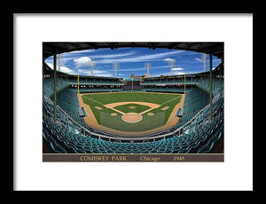 Comiskey Park 1948 - Framed Print