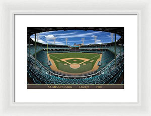 Comiskey Park 1948 - Framed Print