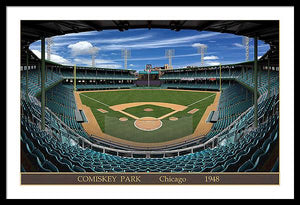 Comiskey Park 1948 - Framed Print