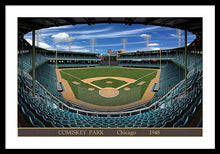 Load image into Gallery viewer, Comiskey Park 1948 - Framed Print
