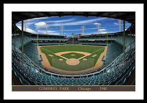 Comiskey Park 1948 - Framed Print