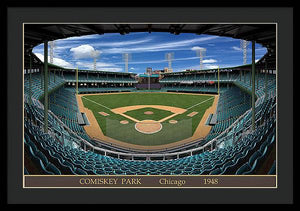 Comiskey Park 1948 - Framed Print