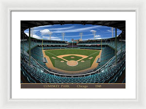 Comiskey Park 1948 - Framed Print