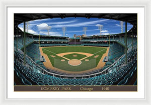 Comiskey Park 1948 - Framed Print