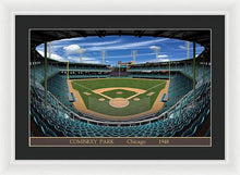 Load image into Gallery viewer, Comiskey Park 1948 - Framed Print
