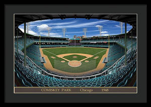 Comiskey Park 1948 - Framed Print