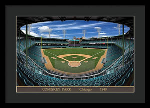 Comiskey Park 1948 - Framed Print