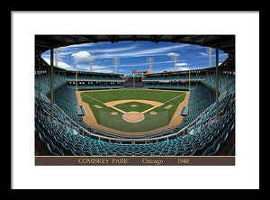 Comiskey Park 1948 - Framed Print