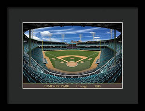 Comiskey Park 1948 - Framed Print