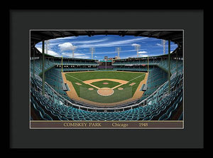 Comiskey Park 1948 - Framed Print