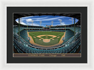 Comiskey Park 1948 - Framed Print