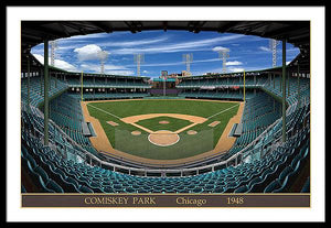 Comiskey Park 1948 - Framed Print