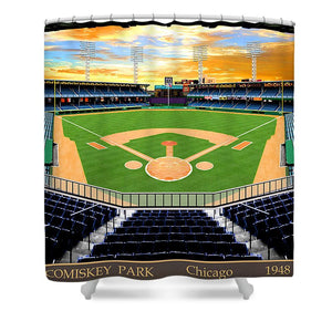 Comiskey Park 1948 - Shower Curtain