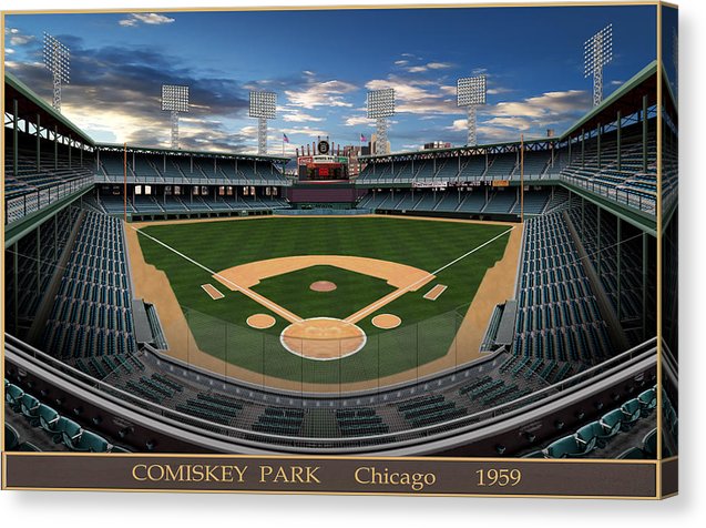 Comiskey Park 1959 - Canvas Print