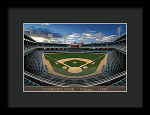 Comiskey Park 1959 - Framed Print