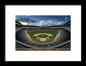 Comiskey Park 1959 - Framed Print