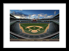 Load image into Gallery viewer, Comiskey Park 1959 - Framed Print
