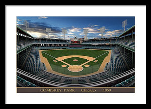 Comiskey Park 1959 - Framed Print