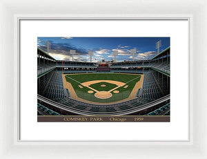 Comiskey Park 1959 - Framed Print