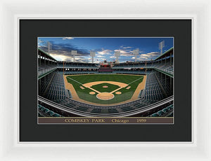 Comiskey Park 1959 - Framed Print