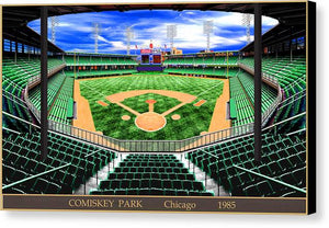 Comiskey Park 1985 - Canvas Print