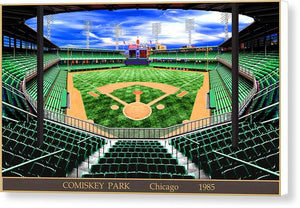 Comiskey Park 1985 - Canvas Print